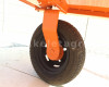 Transport container 130 cm, rear mounted wheels (9)